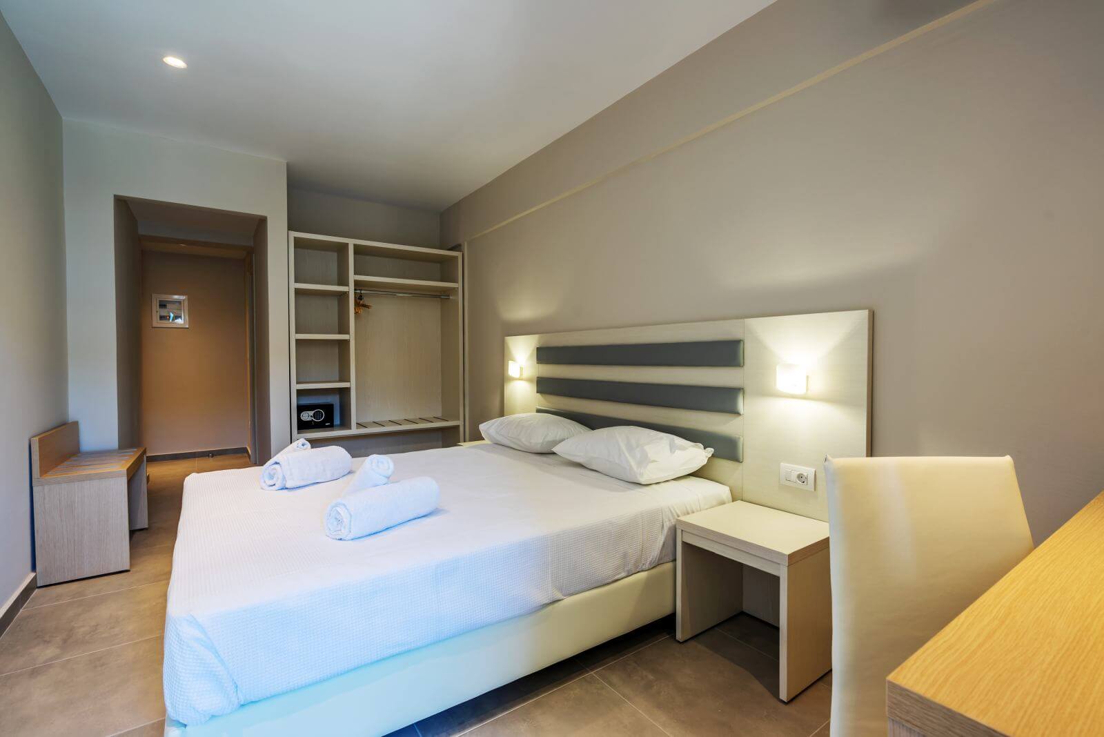 Luxury modern hotel room